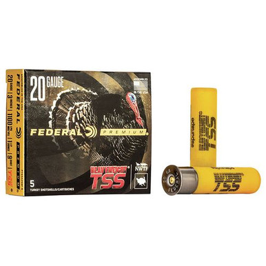 Federal PTSSX259F9 Premium Heavyweight TSS 20 Gauge 3" 1 1/2 oz 9 Shot 5 Bx/50 Cs