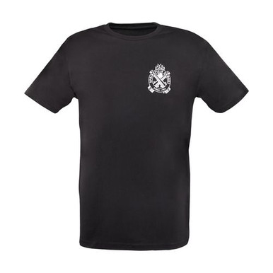 Springfield Armory GEP1656M Logo Crest Mens T-Shirt Black Medium Short Sleeve