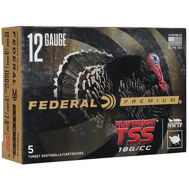 Federal PTSSX197F79 Premium Heavyweight TSS 12 Gauge 3" 2 oz 7,9 Shot 5 Bx/50 Cs