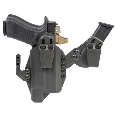 Blackhawk 416876BK Stache Inside-The-Waistband 76 Black Polymer IWB Fits Glock 43X/48 SF XSC Ambidextrous Hand