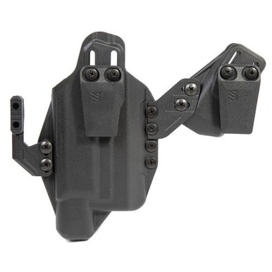 Blackhawk 416702BK Stache Inside-The-Waistband 02 Black Polymer IWB Fits Glock 19 SL Ambidextrous Hand