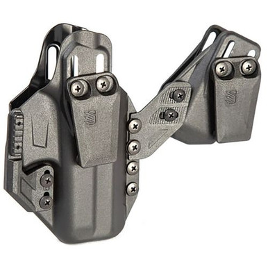 Blackhawk 416163BK Stache Inside-The-Waistband 63 Black Polymer IWB S&W Shield 9/40 Ambidextrous Hand