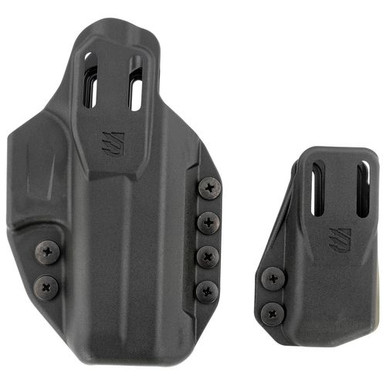 Blackhawk 416102BK Stache Premium Inside-The-Waistband 02 Black Polymer IWB Fits Glock 19 Ambidextrous Hand