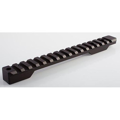 Talley PL0252153 1913 Picatinny Rail  CVA Cascade Rifle Long Action Black Aluminum