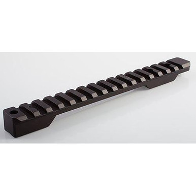 Talley PLM252153 1913 Picatinny Rail  CVA Cascade Rifle Long Action 20 MOA Black Aluminum