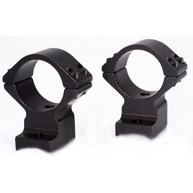 Talley 940700SM Scope Ring Set  Rem 700 Medium 1" 20 MOA Black