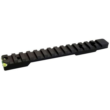 Talley PLM700ACI 1913 Picatinny Rail  Rem 700 (6-48) Long Action Black Aluminum