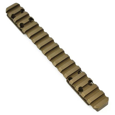 Talley PL0HC735 1913 Picatinny Rail  Hells Canyon Cerakote Browning X-Bolt For Long Action Picatinny Rail Mount Aluminum Rifle