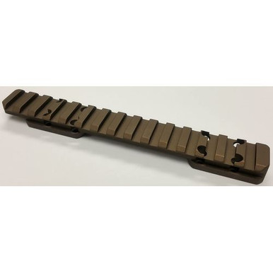 Talley P0MHC735 1913 Picatinny Rail  Hells Canyon Cerakote Browning X-Bolt For Short Action Picatinny Rail Mount 20 MOA Aluminum Rifle