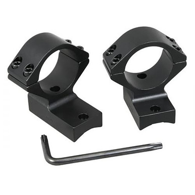 Talley 750711 Scope Ring Set  Browning B.A.R./ B.P.R./ B.L.R. High 30mm Black Aluminum