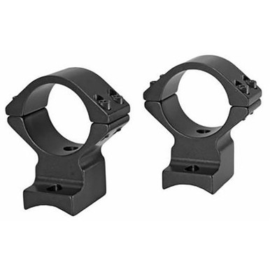 Talley 738749 Scope Ring Set  Kimber 84M (8-40) Low 30mm Black Aluminum