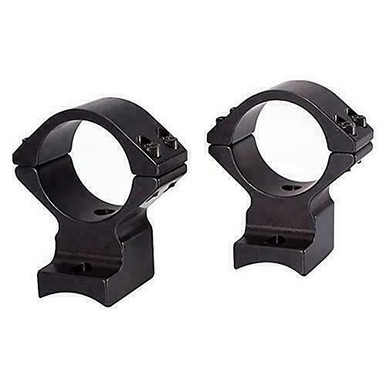 Talley 748749 Scope Ring Set  Kimber 84M (8-40) Medium 30mm Black Aluminum