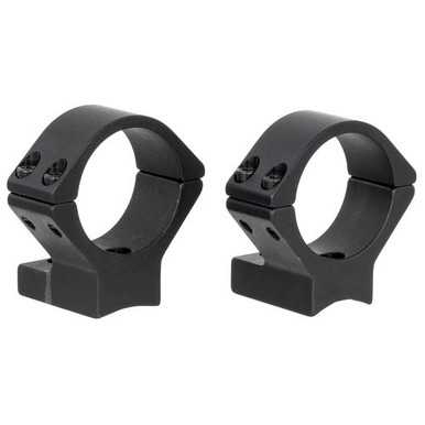 Talley 730765 Scope Ring Set  Winchester XPR Low 30mm Black Anodized Aluminum