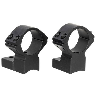 Talley 95X702 Scope Ring Set  Winchester Model  70 High Extended 1" Black Anodized Aluminum