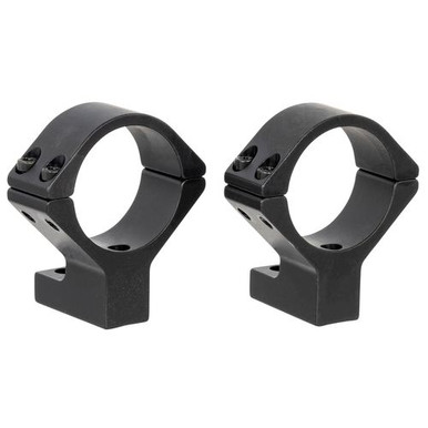 Talley 750759 Scope Ring Set  Tikka T1X High 30mm Black Aluminum