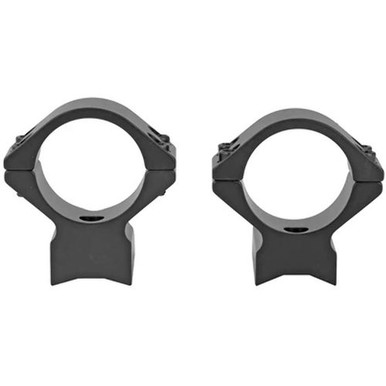 Talley 930840 Scope Ring Set  Kimber 8400 Low 1" Black Aluminum