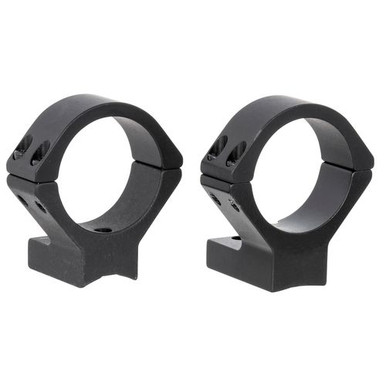 Talley 840705 Scope Ring Set  Wthby V Accumark (9 LUG) Medium 34mm Black Aluminum