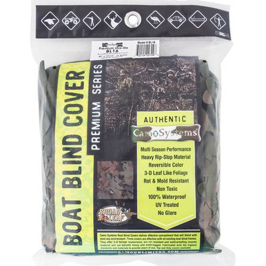 Camo Systems BL16 Broad Leaf Boat Concealment Woodland 59" x 19' Ripstop