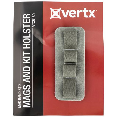 Vertx VTX5180GYNA MAK LOK Accessory Pack Stretch Fit Velcro One-Wrap Gray