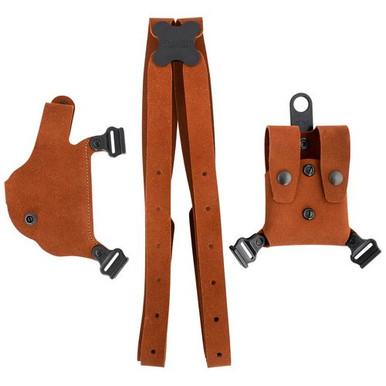 Galco CL2204 Classic Lite Shoulder System Natural Leather Shoulder Walther PPK/PPKS Right Hand