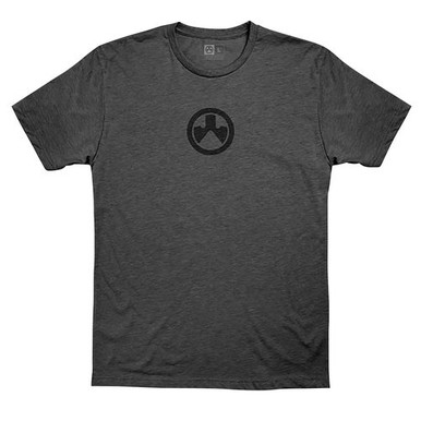 Magpul MAG1115-011-S Icon Logo Men's T-Shirt Charcoal Heather Small Short Sleeve