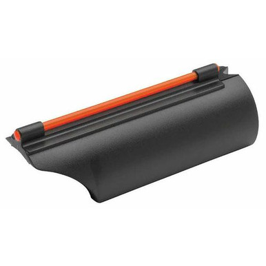 TruGlo TG-TG92HA Fiber-Optic Universal Red Fiber Optic Front Sight Black for 12 & 20 Gauge Shotgun
