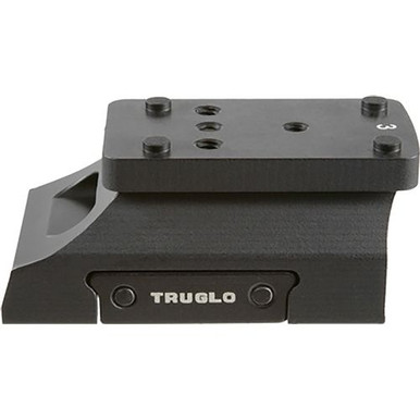 TruGlo TG-TG8977B Riser Mount  Black Anodized Universal Aluminum AR Platform 2