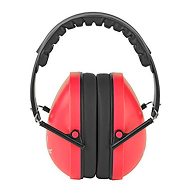 Walker's GWP-YWFM2-COR Folding Muff  Polymer 23 dB Over the Head Coral Ear Cups with Black Headband for Youth, Women
