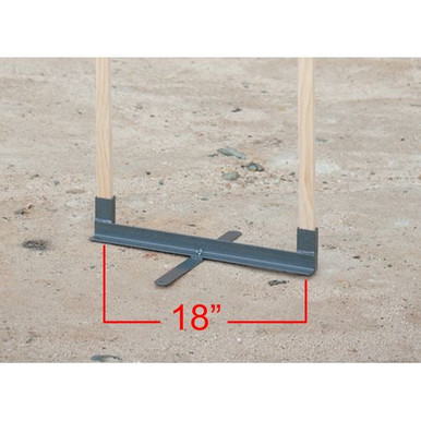 Birchwood Casey 1800MTS Metal Target Stand  Gray Steel