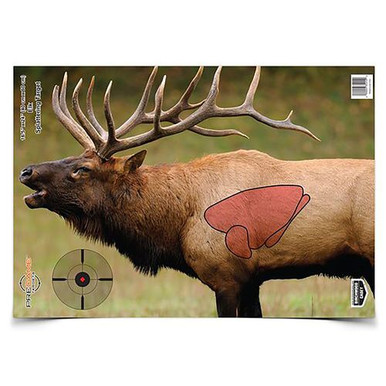 Birchwood Casey 35404 Pregame Elk Target Elk Paper Target 16.50" x 24" 3 Per Pkg