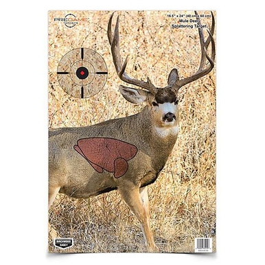 Birchwood Casey 35402 Pregame Mule Deer Mule Deer Paper Target 16.50" x 24" 3 Per Pkg