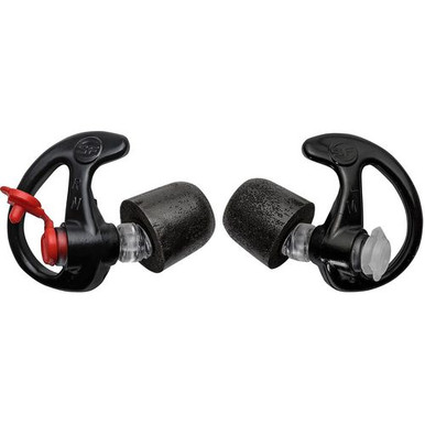SureFire EP7BKMPR EP7 Sonic Defenders Ultra Medium 28 dB Foam Tipped Black Buds for Adults 1 Pair