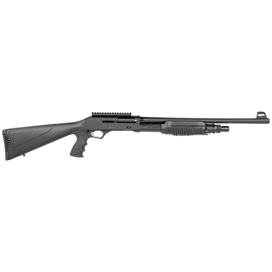 SDS Imports DSF12 Duo-Sys Force  12 Gauge 3" 19" 5+1 Black Black Fixed Pistol Grip Stock