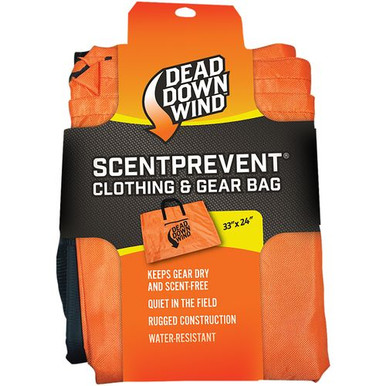 Dead Down Wind 30603 Scent Prevent Clothing & Gear Bag Orange