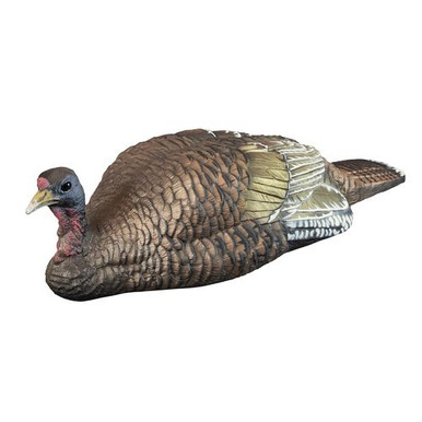 Higdon Outdoors 63133 Hard Body Laydown Hen Turkey Hen Species Multi Color