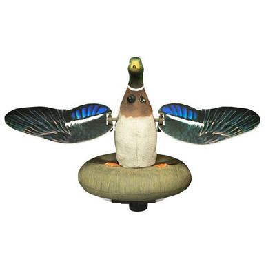 Higdon Outdoors 53077 XS Splashing Flasher  Mallard Drake Species Multi Color Features Built-In Timer