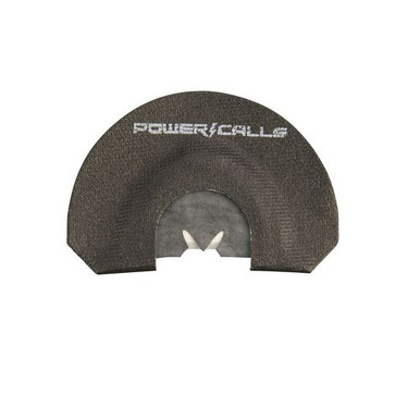 Power Calls 24231 Cutter  Diaphragm Call Turkey Hen Sounds Attracts Turkeys Black