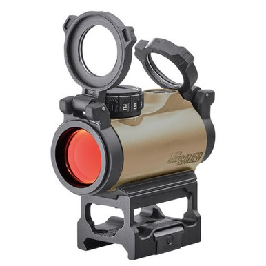Sig Sauer Electro-Optics SOR72011 Romeo-MSR  Handgun MSR/Carbine/Shotgun/Air Rifle 1x20mm 2 MOA Red Dot Flat Dark Earth