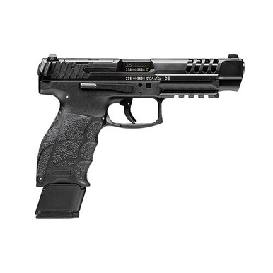 HK 81000593 VP9L Optic Ready 9mm Luger 5" 10+1 (2) Black Black Steel Slide Black Interchangeable Backstrap Grip