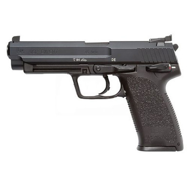 HK 81000364 USP Expert V1 SA/DA 45 ACP 5.19" 12+1 (2) Black Black Steel Long Slide Black Polymer Grip