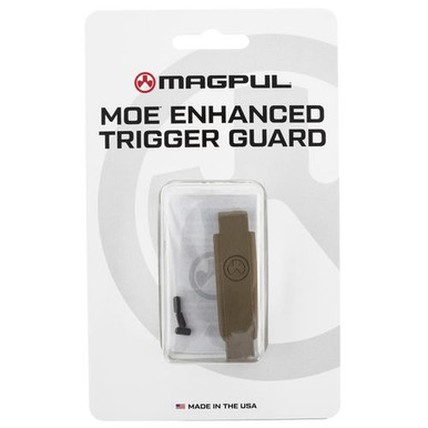 Magpul MAG1186-FDE MOE Enhanced Trigger Guard Flat Dark Earth Polymer for AR-15, M4
