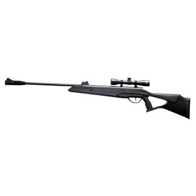 Beeman 10615GP Sportsman  Gas Ram 177 Pellet 1rd Black Black Fixed Thumbhole with Pistol Grip Stock 4x32mm Scope