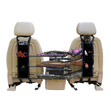 Lethal 9552B671 Back Seat Gun Sling 3 Rifle Black Heavy Duty Fabric and Buckles