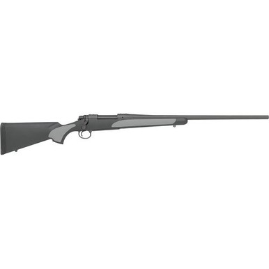 REM Arms Firearms R27361 Model 700 SPS 270 Win 4+1 Cap 24" Matte Blued Rec/Barrel Matte Black Stock with Gray Panels Right Hand (Full Size)