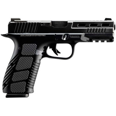 Rock Island 56625 STK100  9mm Luger 4.50" 17+1 Black Anodized Frame & Slide Black Aluminum Grip
