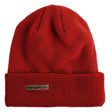 Magpul MAG1239-610 Watch Cap Waffle Red Acrylic/Wool OSFA