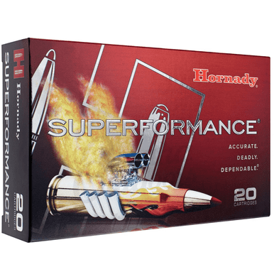 Hornady 813944 Superformance 6mm Creedmoor 90 gr Copper Alloy eXpanding 20 Per Box