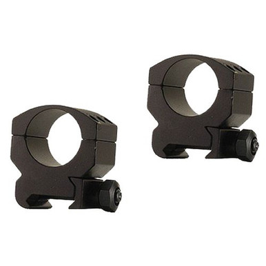 Burris 420181 Xtreme Tactical Scope Ring Set Picatinny/Weaver High 1" Tube Matte Black Aluminum