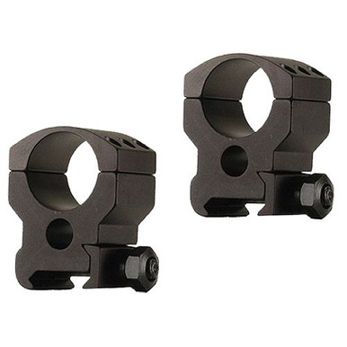 Burris 420182 Xtreme Tactical Scope Ring Set Picatinny/Weaver High 1" Tube Matte Black Aluminum