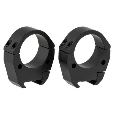 Talley TMS34H Modern Sporting Scope Ring Set For MSR Picatinny Rail High 34mm Tube Black Anodized Aluminum